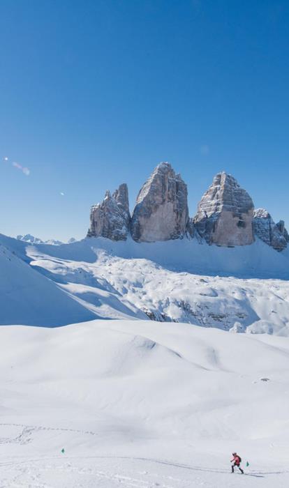 Le Tre Cime in inverno